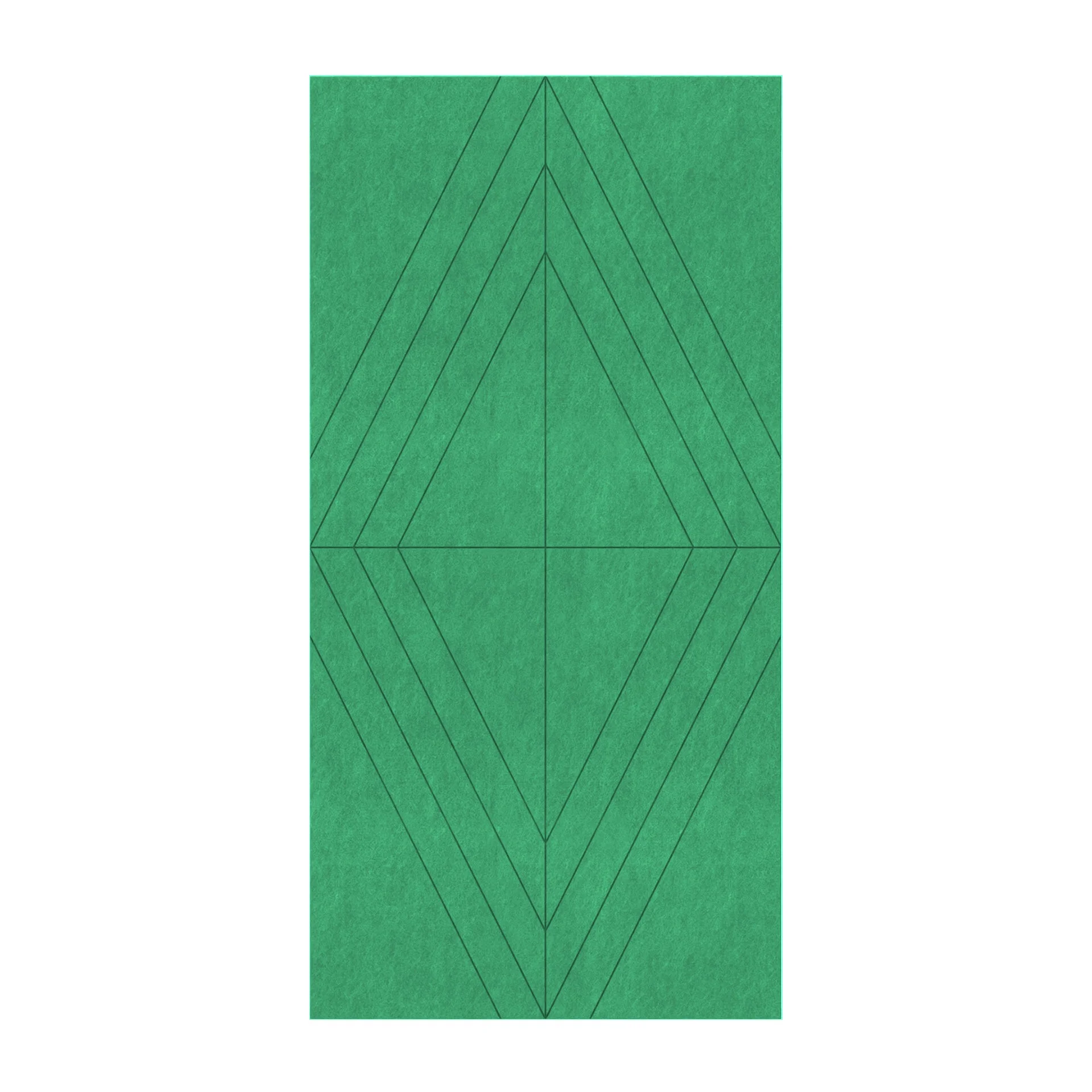 PET FELT WALL PANEL RHOMBUS 2400/1200 9MM R14 1 PC.