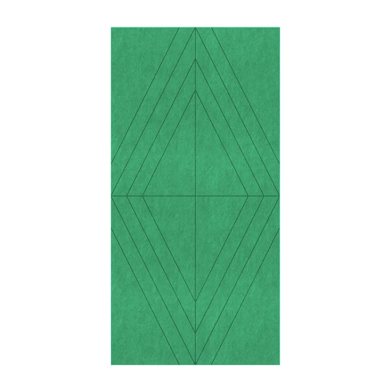 PET FELT WALL PANEL RHOMBUS 2400/1200 9MM R14 1 PC.