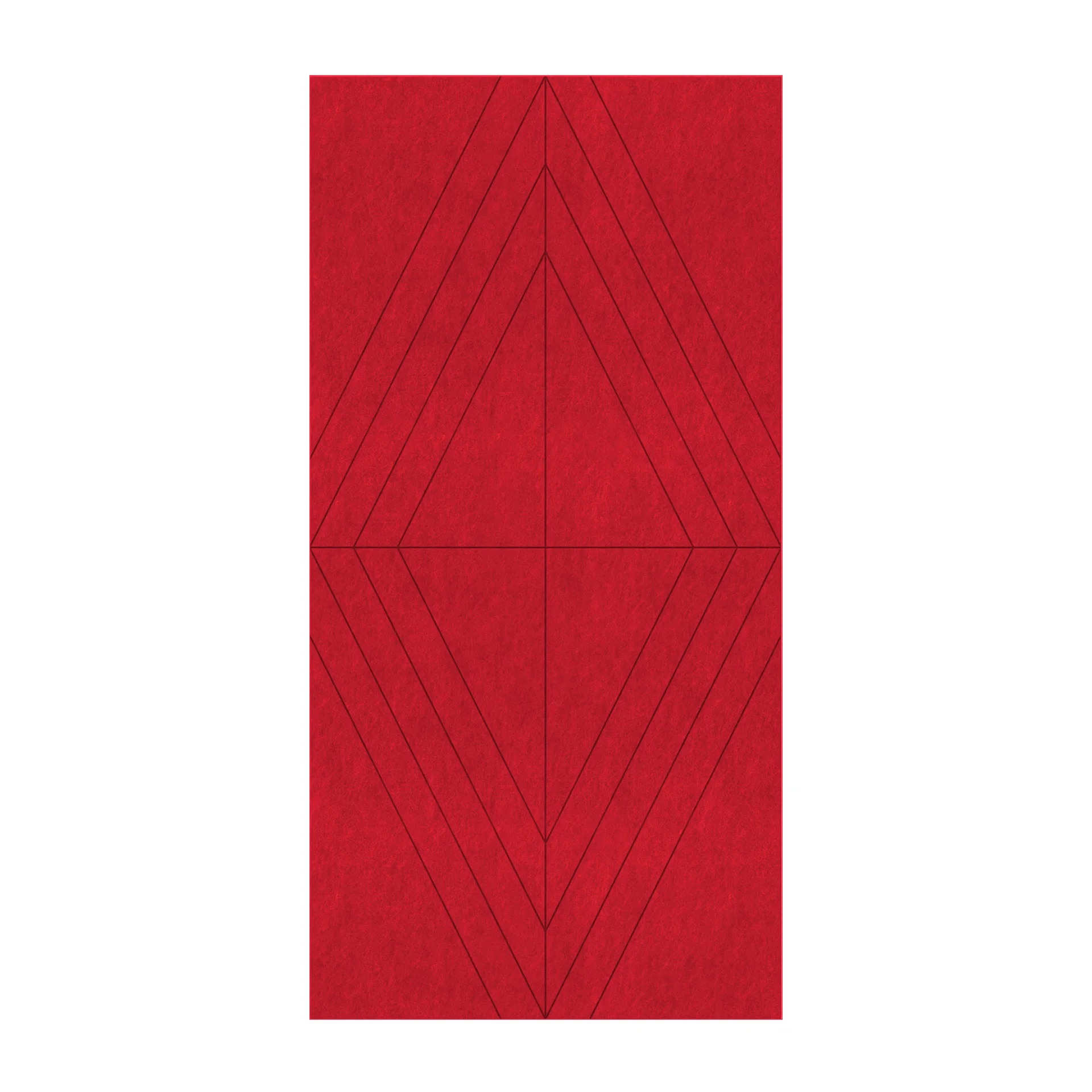 PET FELT WALL PANEL RHOMBUS 2400/1200 9MM R17 1 PC.