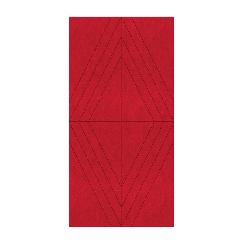 PET FELT WALL PANEL RHOMBUS 2400/1200 9MM R17 1 PC.