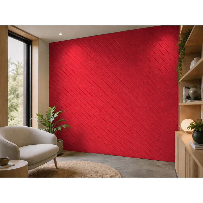 PET FELT WALL PANEL ANGLE LINE 2400/1200 9MM R17 1 PC.
