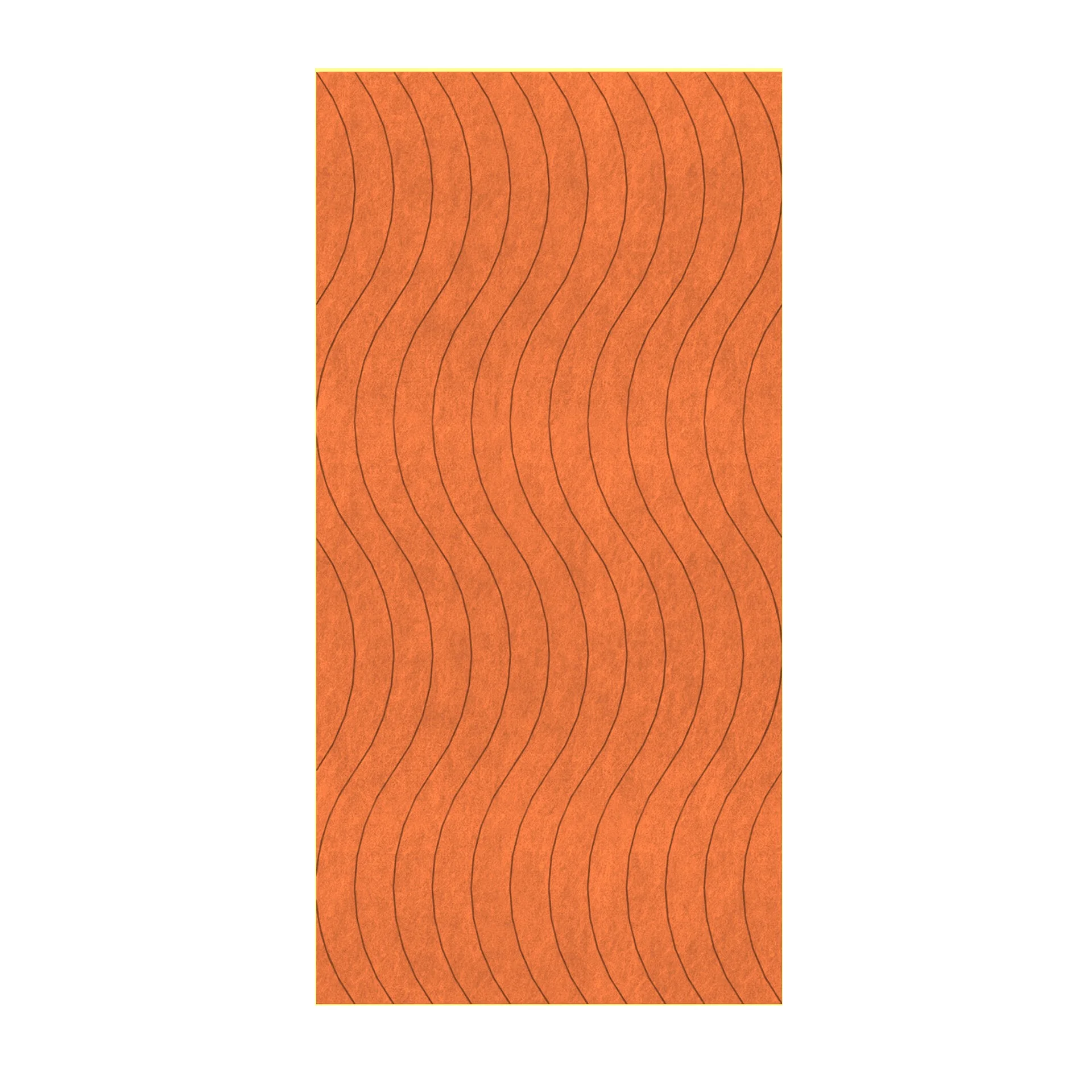 PET FELT WALL PANEL WAVE 2400/1200 9MM R19 1 PC.