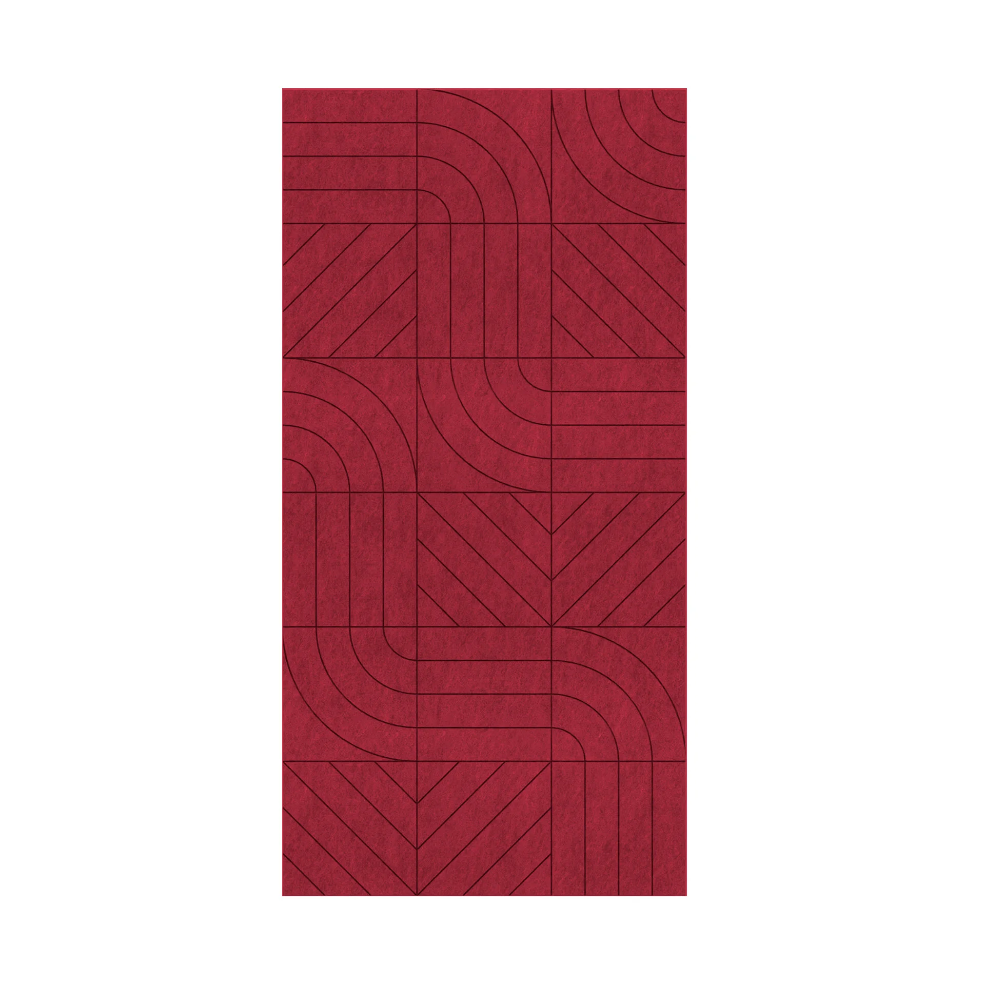 PET FELT WALL PANEL DIRECTION 2400/1200 9MM R20 1 PC.