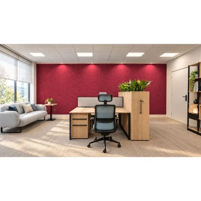 PET FELT WALL PANEL X-LINE 2400/1200 9MM R20 1 PC.