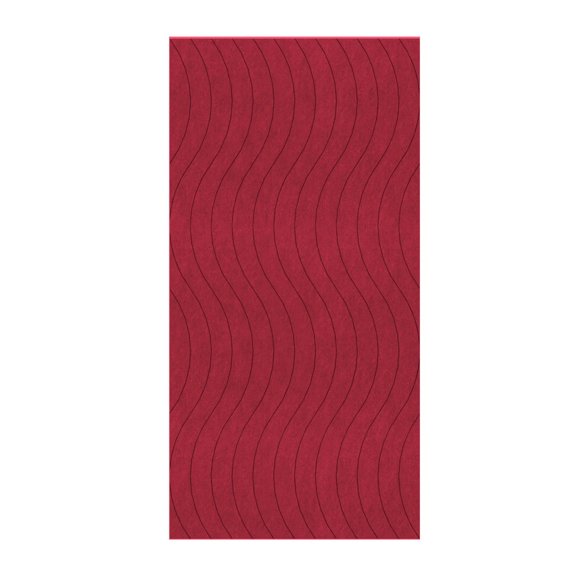 PET FELT WALL PANEL WAVE 2400/1200 9MM R20 1 PC.