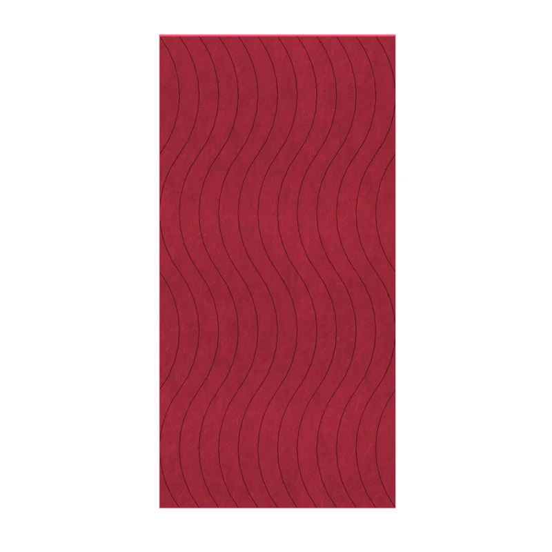 PET FELT WALL PANEL WAVE 2400/1200 9MM R20 1 PC.