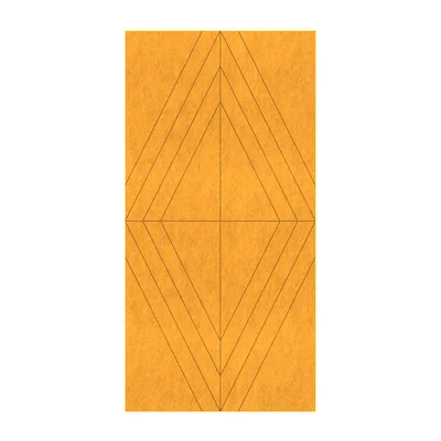 PET FELT WALL PANEL RHOMBUS 2400/1200 9MM R23 1 PC.