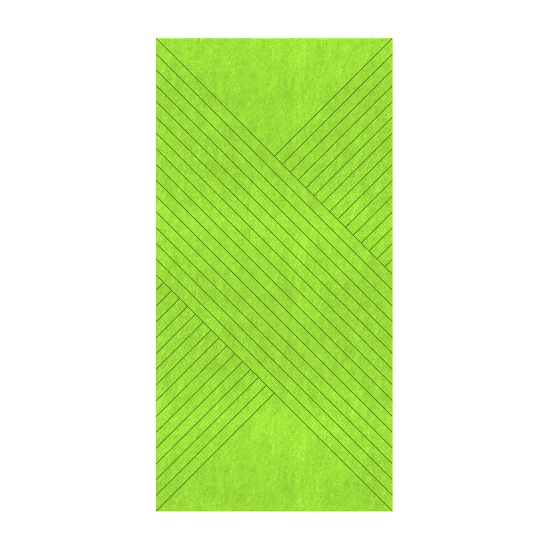 PET FELT WALL PANEL X-LINE 2400/1200 9MM R25 1 PC.