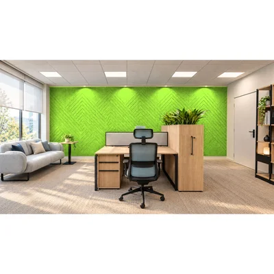 PET FELT WALL PANEL X-LINE 2400/1200 9MM R25 1 PC.