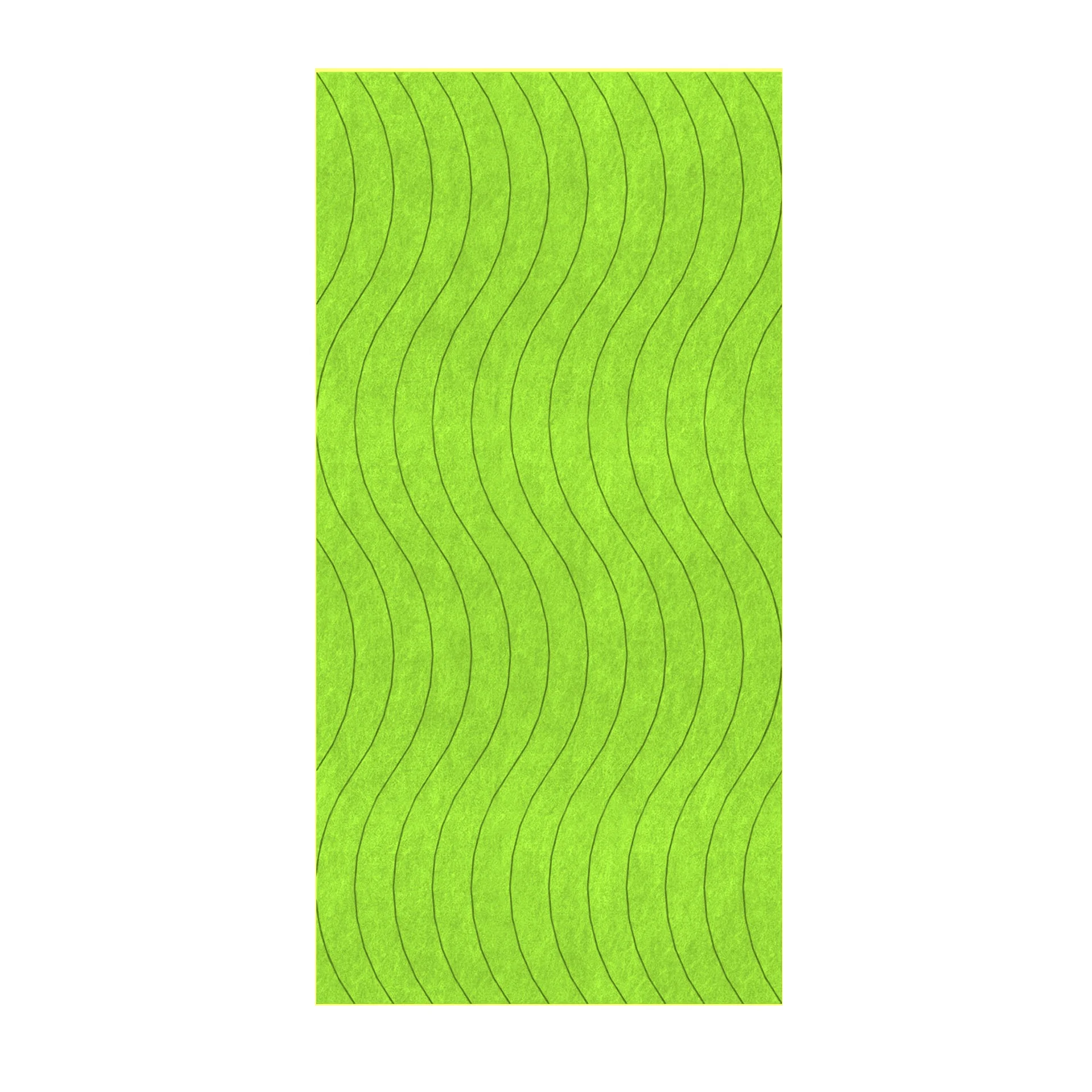 PET FELT WALL PANEL WAVE 2400/1200 9MM R25 1 PC.