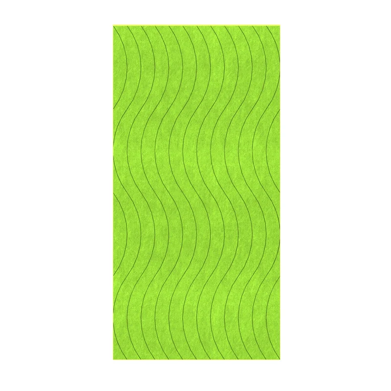PET FELT WALL PANEL WAVE 2400/1200 9MM R25 1 PC.