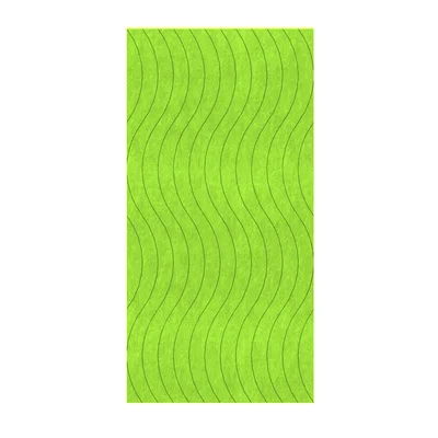 PET FELT WALL PANEL WAVE 2400/1200 9MM R25 1 PC.