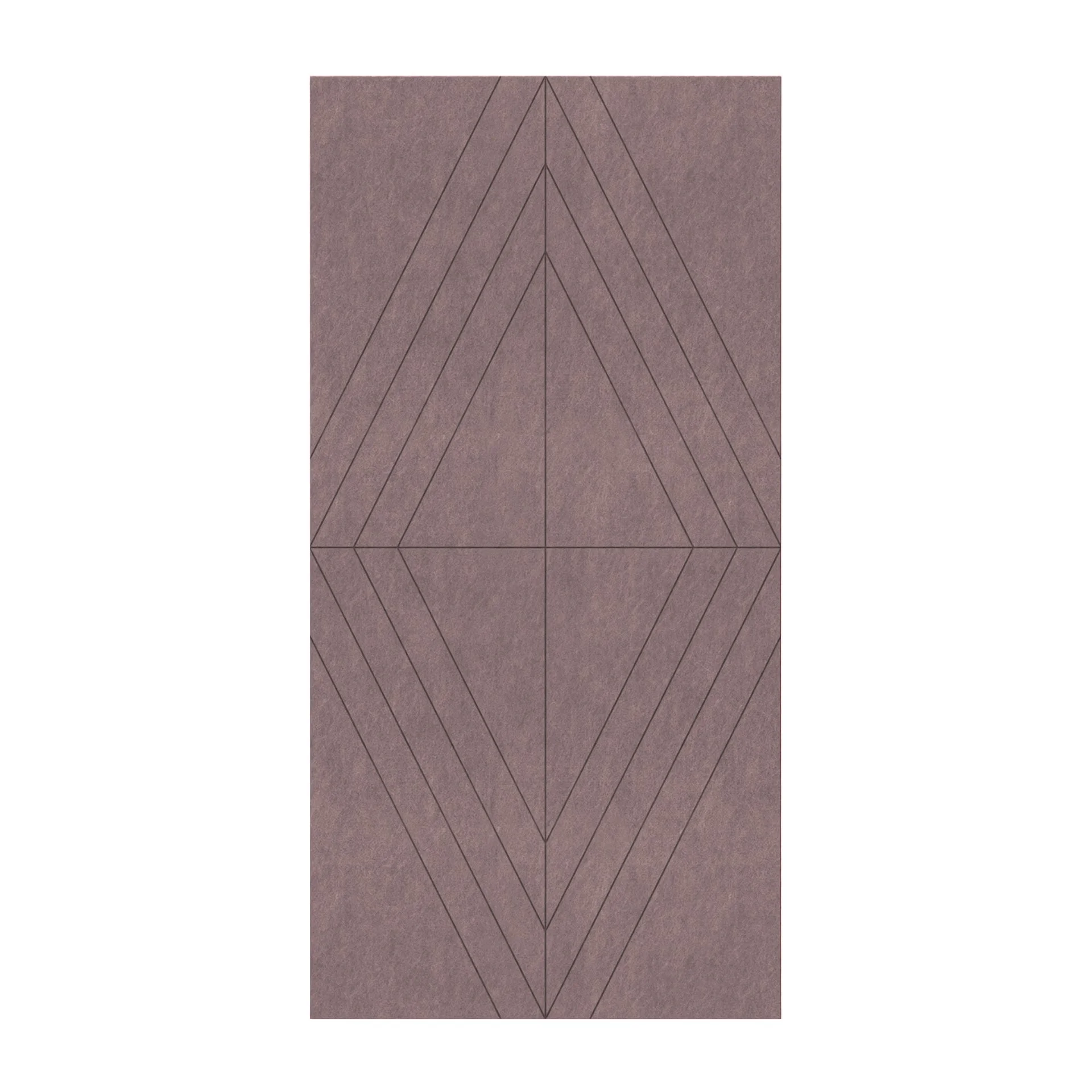 PET FELT WALL PANEL RHOMBUS 2400/1200 9MM R26 1 PC.