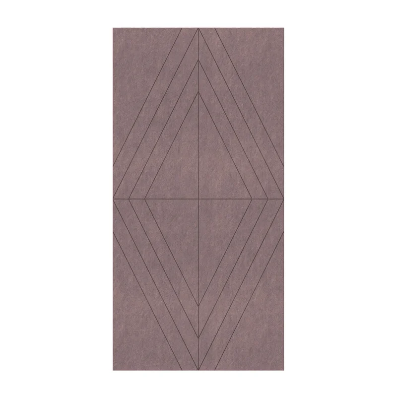 PET FELT WALL PANEL RHOMBUS 2400/1200 9MM R26 1 PC.