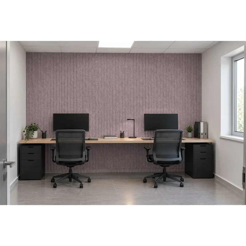 PET FELT WALL PANEL LINE 2400/1200 9MM R26 1 PC.