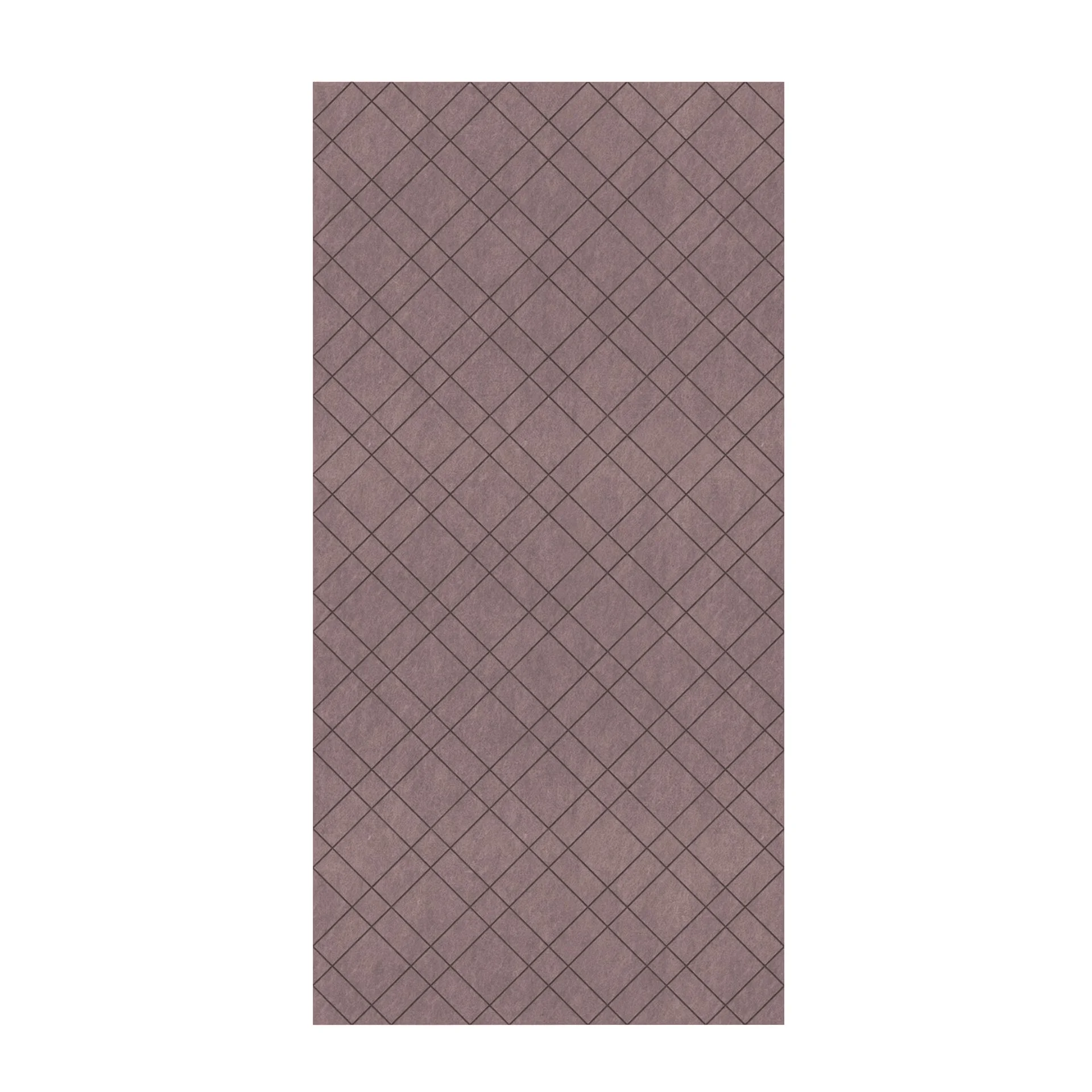 Панел за стена Pet Felt - Plaid, цвят R26, 2400 x 1200 mm, дебелина 9 mm, 1 брой