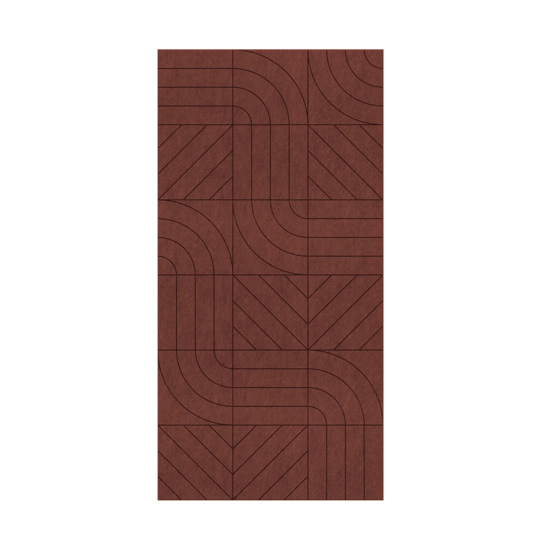 PET FELT WALL PANEL DIRECTION 2400/1200 9MM R27 1 PC.