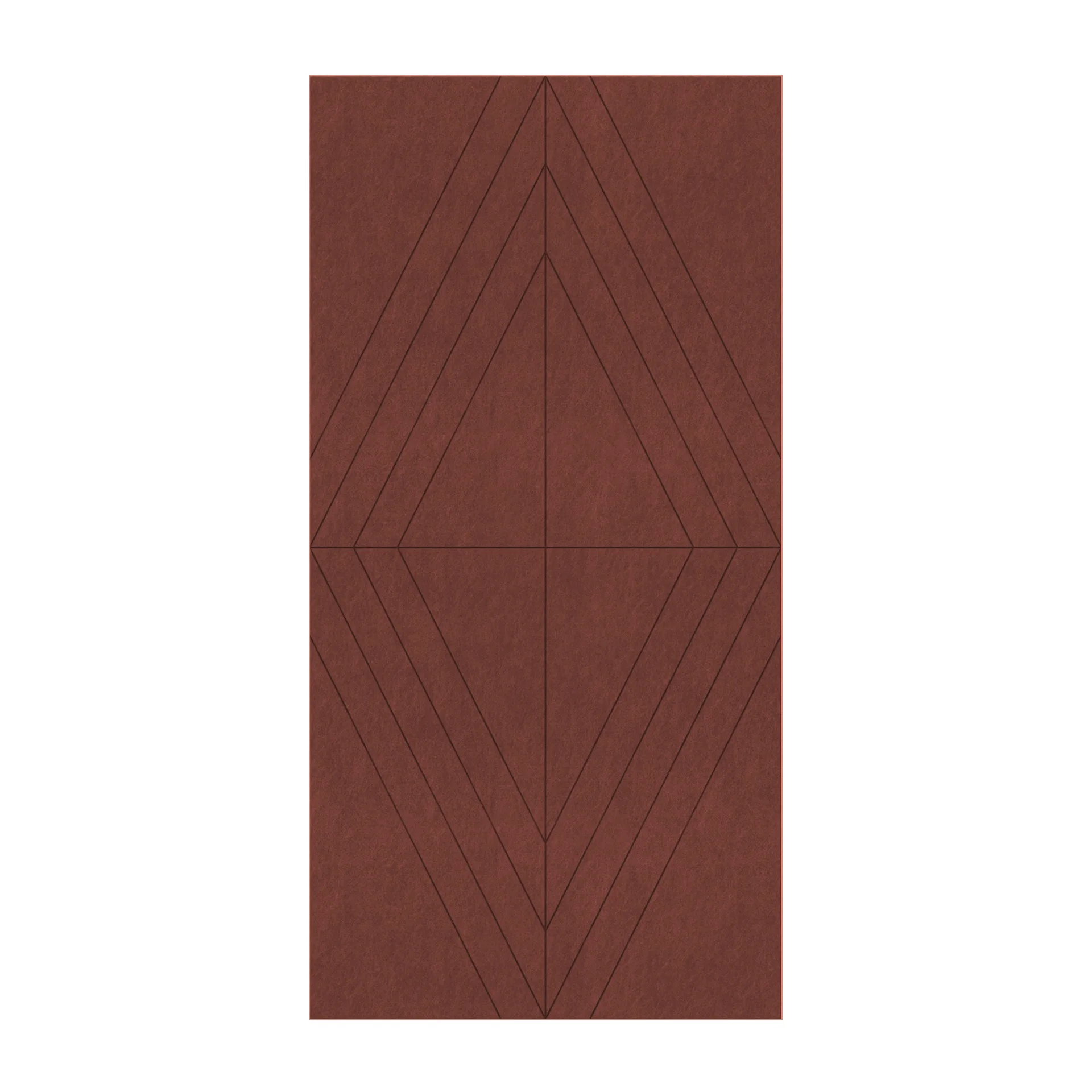 PET FELT WALL PANEL RHOMBUS 2400/1200 9MM R27 1 PC.
