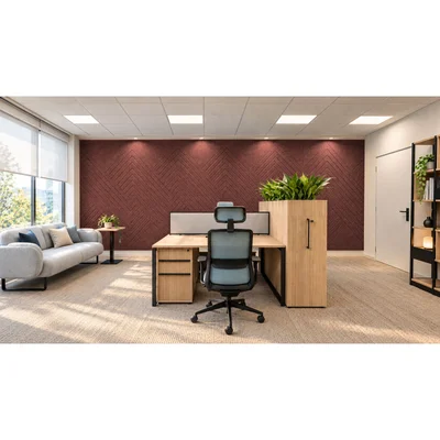 PET FELT WALL PANEL X-LINE 2400/1200 9MM R27 1 PC.
