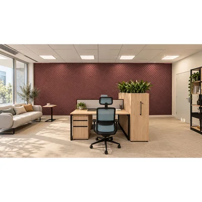 PET FELT WALL PANEL SQUARES 2400/1200 9MM R27 1 PC.