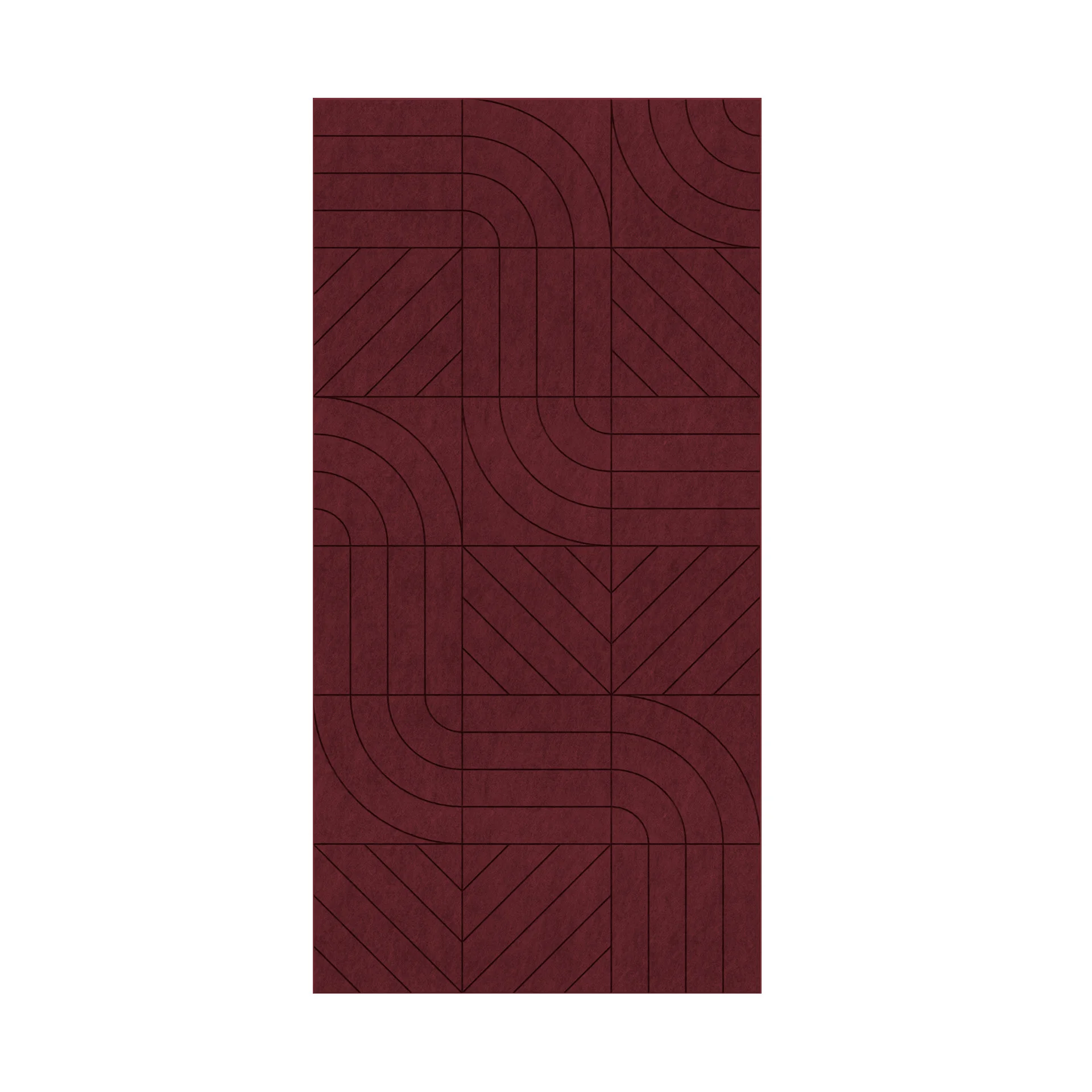 PET FELT WALL PANEL DIRECTION 2400/1200 9MM R28 1 PC.