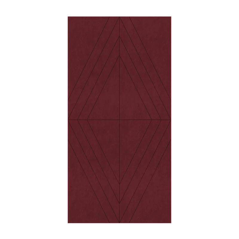 PET FELT WALL PANEL RHOMBUS 2400/1200 9MM R28 1 PC.