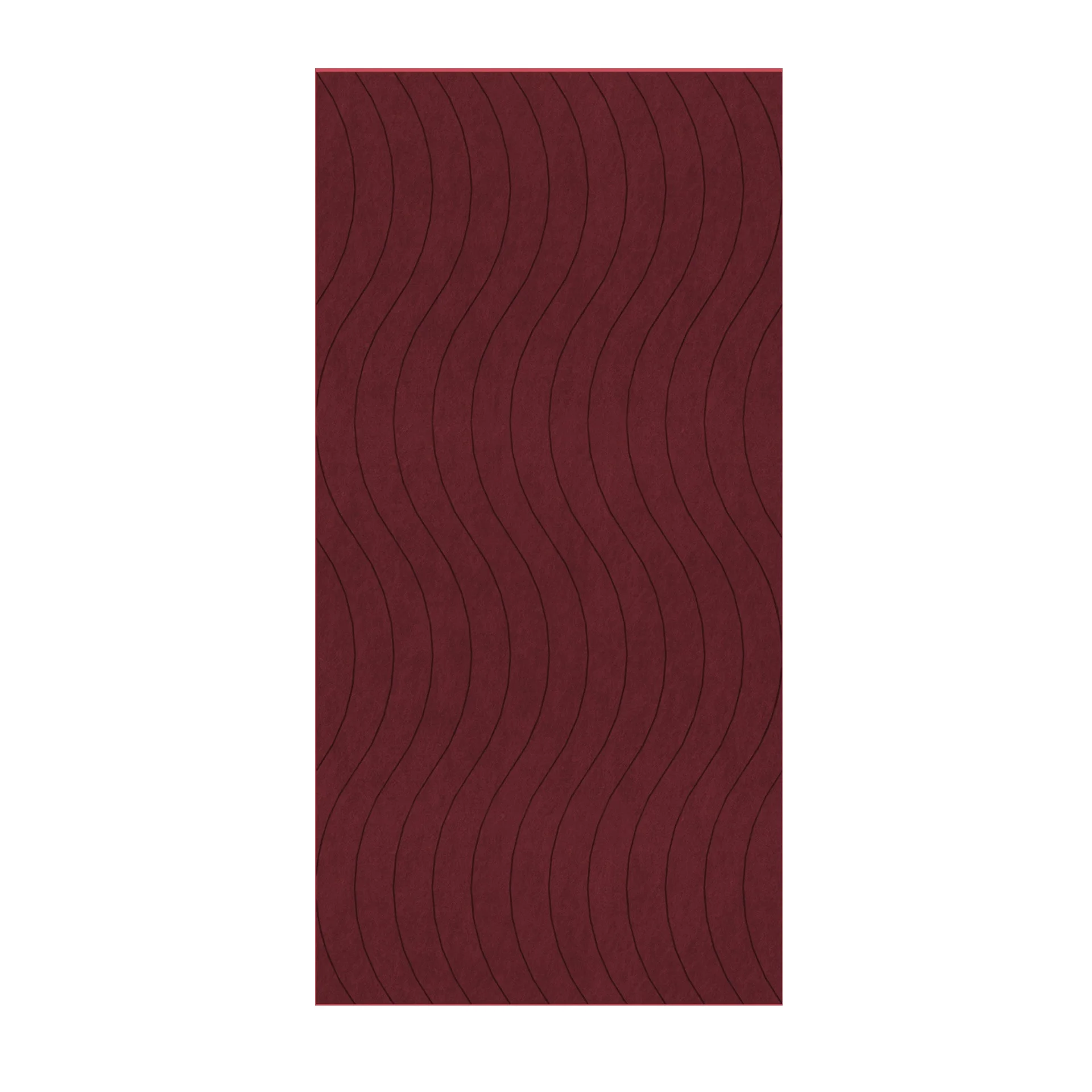 PET FELT WALL PANEL WAVE 2400/1200 9MM R28 1 PC.