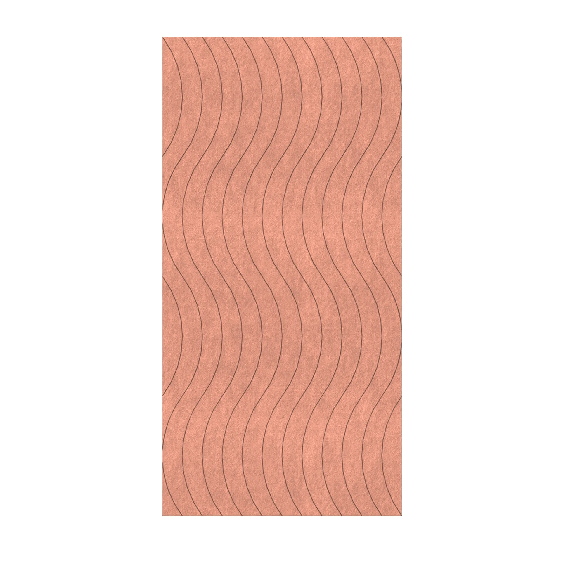PET FELT WALL PANEL WAVE 2400/1200 9MM R31 1 PC.