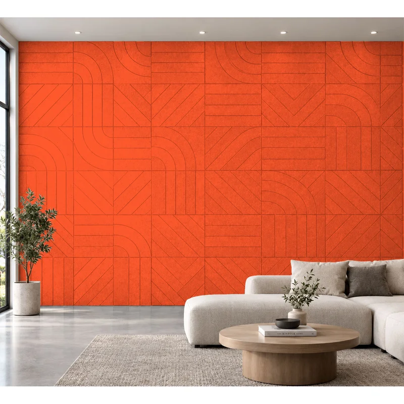PET FELT WALL PANEL DIRECTION 2400/1200 9MM R32 1 PC.