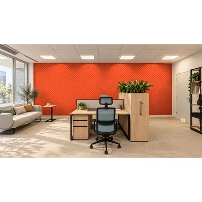 PET FELT WALL PANEL SQUARES 2400/1200 9MM R32 1 PC.