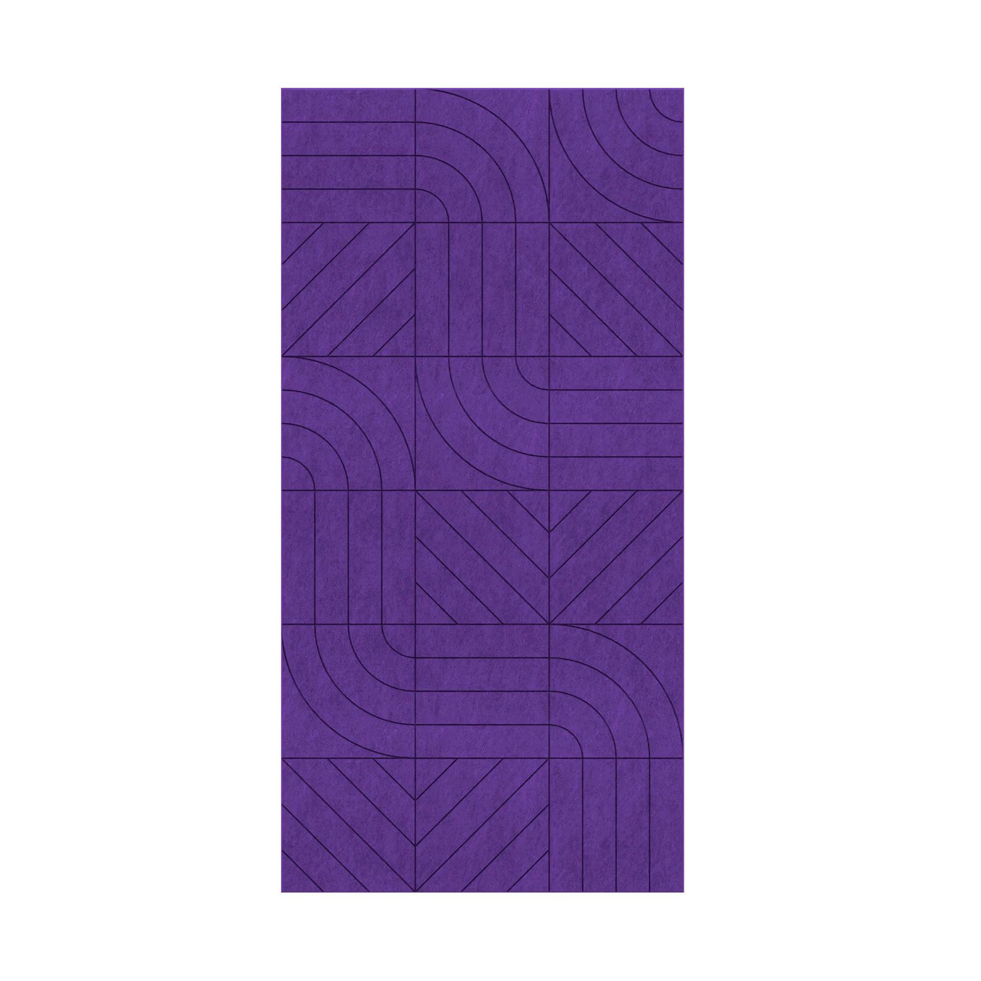 PET FELT WALL PANEL DIRECTION 2400/1200 9MM R36 1 PC.