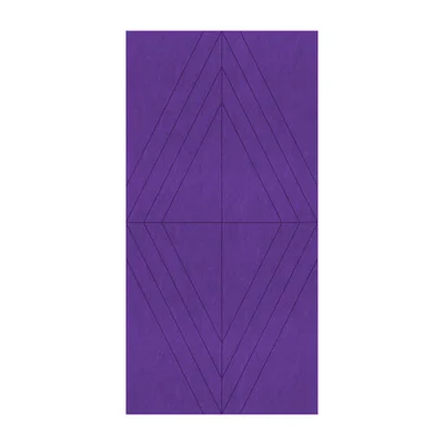 PET FELT WALL PANEL RHOMBUS 2400/1200 9MM R36 1 PC.