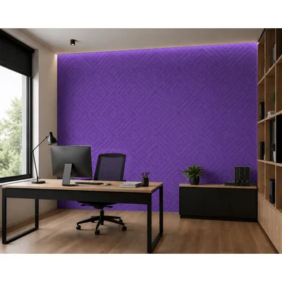 PET FELT WALL PANEL ILLUSION 2400/1200 9MM R36 1 PC.