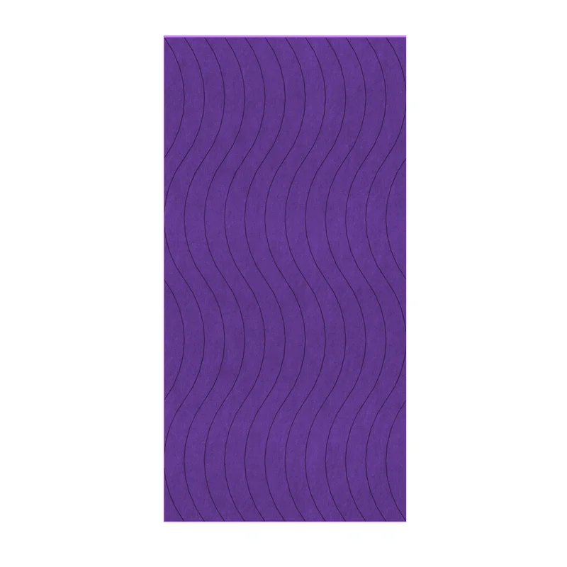 PET FELT WALL PANEL WAVE 2400/1200 9MM R36 1 PC.