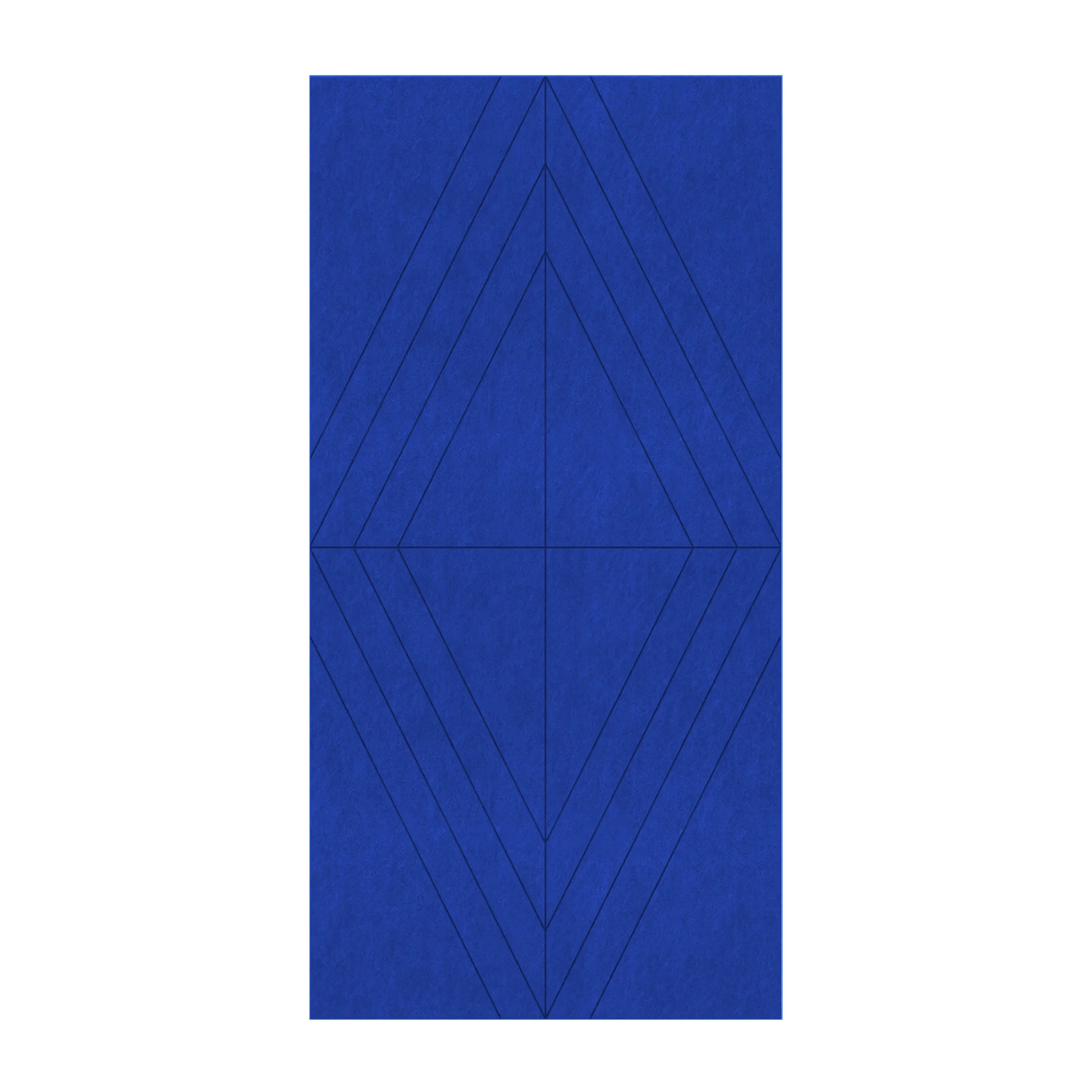 PET FELT WALL PANEL RHOMBUS 2400/1200 9MM R37 1 PC.