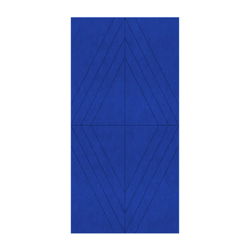 PET FELT WALL PANEL RHOMBUS 2400/1200 9MM R37 1 PC.