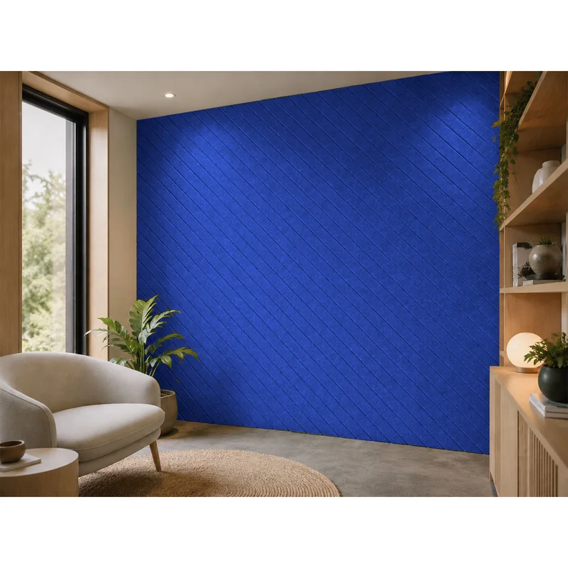 PET FELT WALL PANEL ANGLE LINE 2400/1200 9MM R37 1 PC.