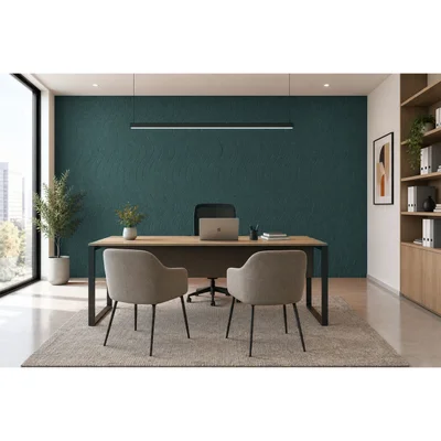 PET FELT WALL PANEL WAVE 2400/1200 9MM R38 1 PC.