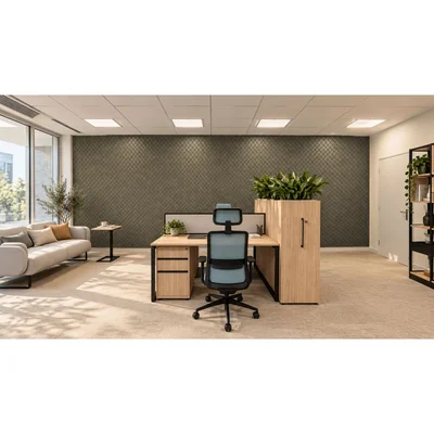 PET FELT WALL PANEL SQUARES 2400/1200 9MM R40 1 PC.