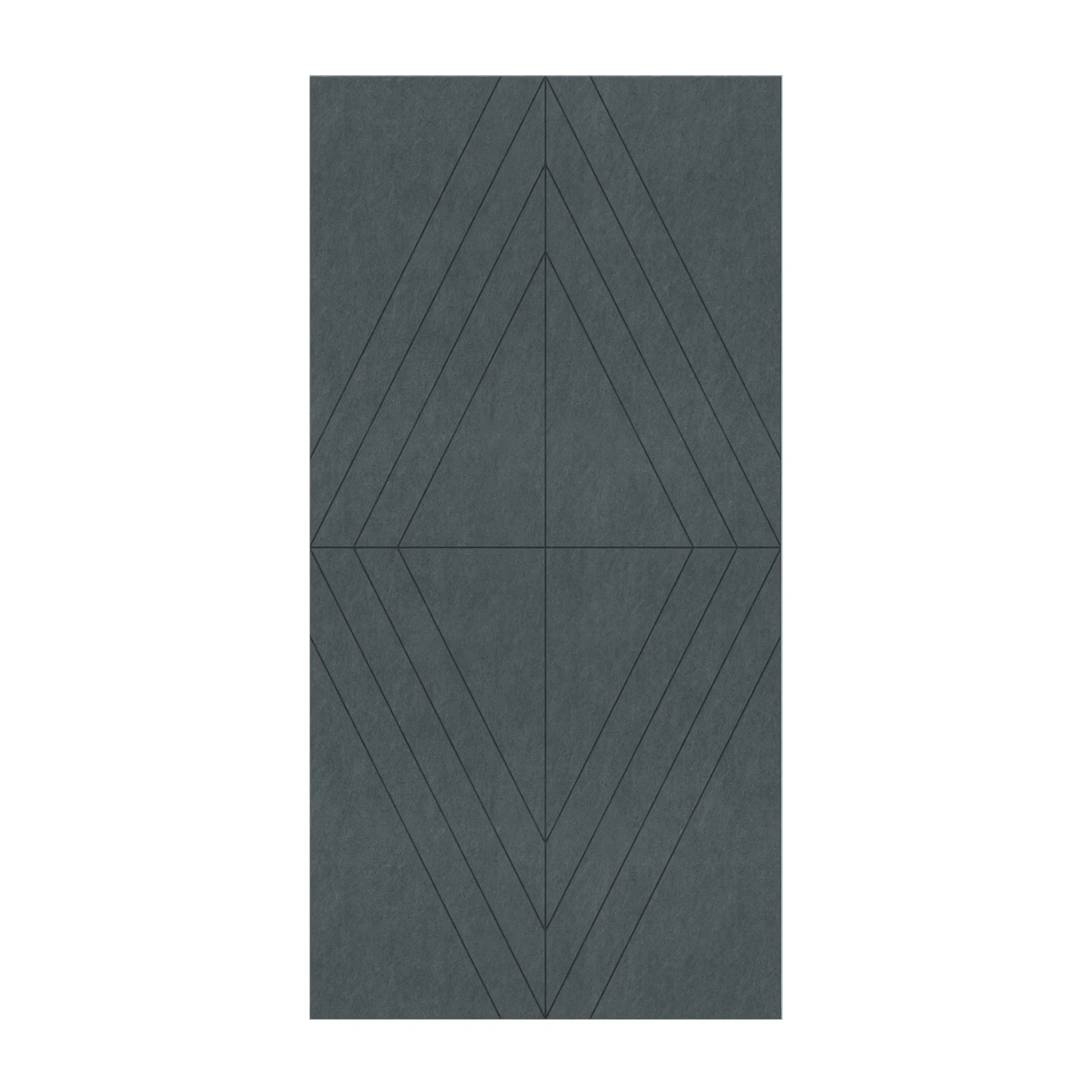 PET FELT WALL PANEL RHOMBUS 2400/1200 9MM R41 1 PC.