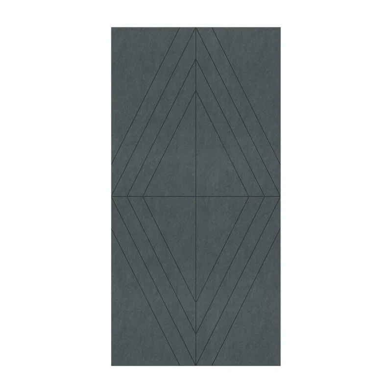 PET FELT WALL PANEL RHOMBUS 2400/1200 9MM R41 1 PC.