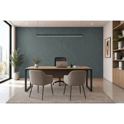 PET FELT WALL PANEL WAVE 2400/1200 9MM R41 1 PC.