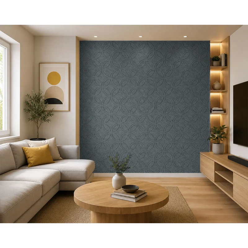 PET FELT WALL PANEL ROUNDS 2400/1200 9MM R41 1 PC.