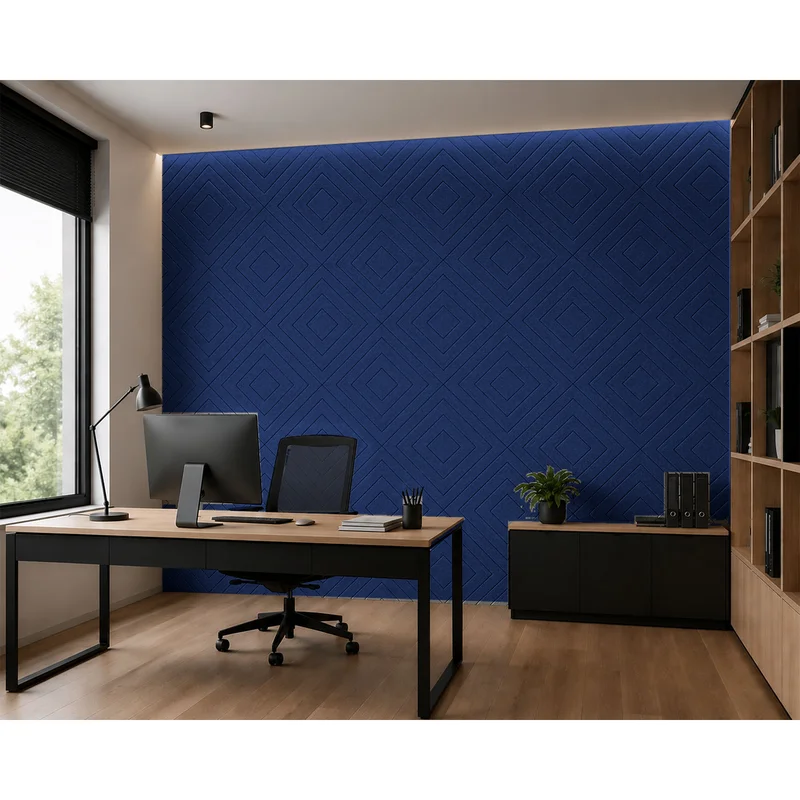 PET FELT WALL PANEL ILLUSION 2400/1200 9MM R42 1 PC.