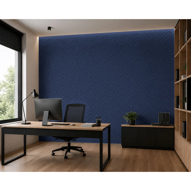 PET FELT WALL PANEL ILLUSION 2400/1200 9MM R43 1 PC.