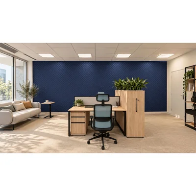 PET FELT WALL PANEL SQUARES 2400/1200 9MM R43 1 PC.