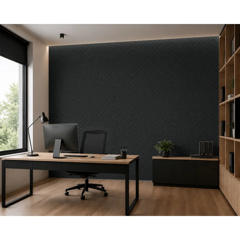 PET FELT WALL PANEL ILLUSION 2400/1200 9MM R44 1 PC.