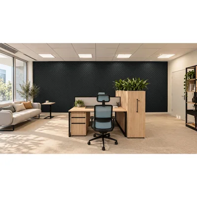 PET FELT WALL PANEL SQUARES 2400/1200 9MM R44 1 PC.