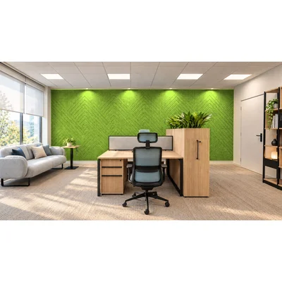 PET FELT WALL PANEL X-LINE 2400/1200 9MM R46 1 PC.