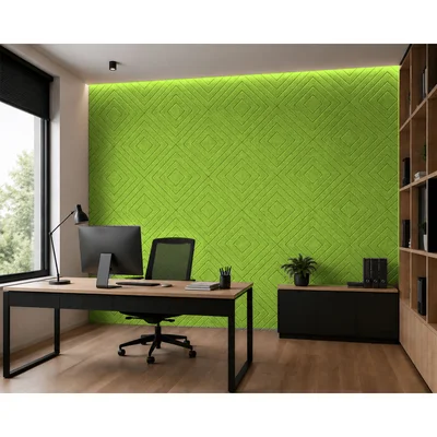 PET FELT WALL PANEL ILLUSION 2400/1200 9MM R46 1 PC.